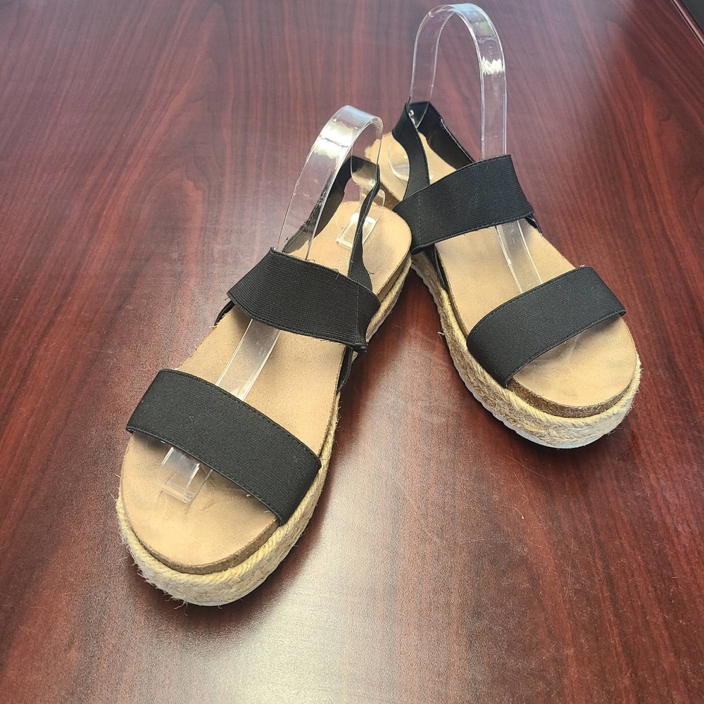 Steve Madden Cybelle Strappy Platform Espadrille Sandals